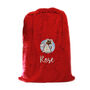 Personalised Christmas Gift Sack With Festive Cookie Designs, thumbnail 2 of 6