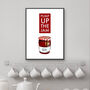 Pump Up The Jam Kitchen Print, thumbnail 3 of 3