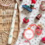 Hand Painted Ivory Christmas Taper Candles, thumbnail 8 of 9
