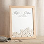 Autograph Drop Top Frame Wedding Guest Book, thumbnail 2 of 5