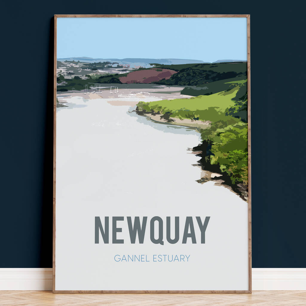 The Gannel Estuary, Newquay Fine Art Print, 1 of 8