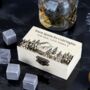 Personalised Winter Whiskey Stones Gift For Him, thumbnail 3 of 3