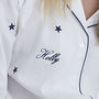 Personalised Mummy And Son Star And Navy Pyjama Set, thumbnail 5 of 6