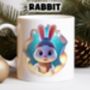 Personalised Christmas Animal Breakout Gift Mug, thumbnail 4 of 7