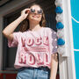 Rock And Roll Women's British Seaside Graphic T Shirt, thumbnail 2 of 4