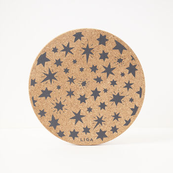 Cork Placemats And Coasters | Star, 8 of 12