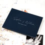 Personalised Wedding Guest Book Linen, thumbnail 5 of 11