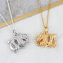 Gold Plated Or Silver Chinese Year Of Dragon Necklace, thumbnail 2 of 6