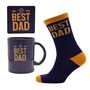 Best Dad Mug, Socks And Coaster Set Fathers Day Gift Set, thumbnail 2 of 9