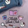 Thriller Readers Book Club Embroidered Sweatshirt, thumbnail 3 of 3
