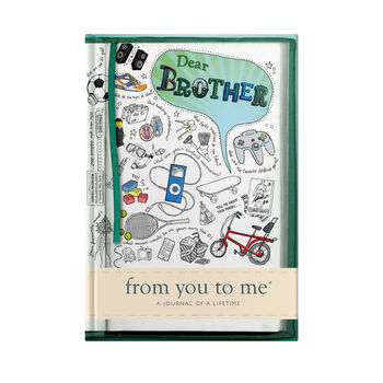 Dear Brother, A Guided Memory Gift Journal, 2 of 5