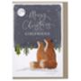 Cute Woodland Fox Christmas Card For Girlfriend, thumbnail 4 of 4