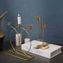Three Arms Metal Candle Candlestick Holder Stand Taper, thumbnail 5 of 7