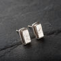 Muonionalusta Meteorite Sterling Silver Earrings, thumbnail 1 of 7