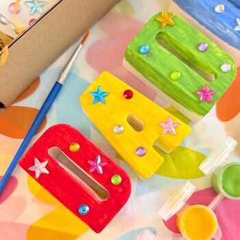 Father's Day Kid's Craft Kit Gift Box, 3 of 5