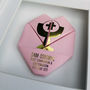 Framed 'Gold' Holy Communion Origami Heart Gift, thumbnail 2 of 5