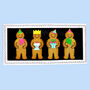 Biscuiteers Hand Iced Jolly Birthday Party Letterbox Biscuits, thumbnail 2 of 2