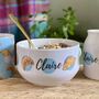 Pastries And Croissants Personalised Cereal Bowl, thumbnail 1 of 9