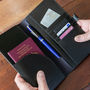 Leather Travel Document Wallet, thumbnail 3 of 8
