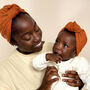'Mummy And Me' Satin Lined Knotted Headwrap Gift Set, thumbnail 1 of 7