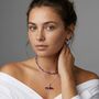 Amethyst Sterling Silver Layering Necklace Set, thumbnail 1 of 8