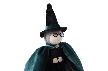 Witch Professor Light Up Tree Topper | 22cm, 4 of 6