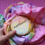 Personalised Hand Embroidered Tie Dye T Shirt, thumbnail 2 of 10