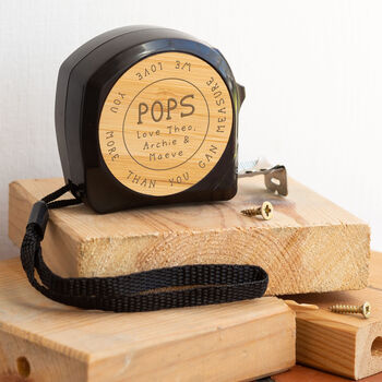 Personalised Engraved Tape Measure, 4 of 7