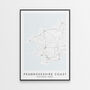 Pembrokeshire Coast National Park Map Print, thumbnail 1 of 4