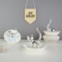 Personalised Elephant Or Cat Ring Stand And Dish, thumbnail 3 of 9