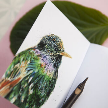 Inky Starling Notebook, 4 of 8