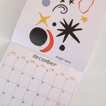 2026 Wall Calendar | Abstract Surrealist | Modern Art, 5 of 7