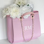 Personalised Canvas Bag In Pink, thumbnail 3 of 3