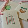 Personalised 'Christmas Button' Hand Illustrated Card, thumbnail 10 of 10