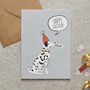 Dalmatian Birthday Card, thumbnail 1 of 2