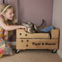 Personalised Crate Pet Bed, thumbnail 3 of 7