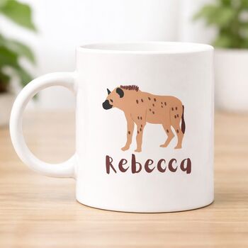 Hyena Personalised Mug, 2 of 2