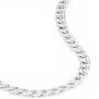 Sterling Silver Curb Chain Necklace Four.3mm 24 Inch, thumbnail 1 of 5