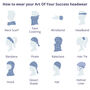 Forest Path Multifunctional Headwear, thumbnail 2 of 5