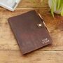 Personalised Buffalo Leather Refillable Journal, thumbnail 3 of 11