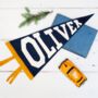 Personalised Pennant Name Sign, thumbnail 1 of 4