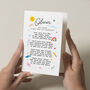 First Day Of School Poem Card, thumbnail 1 of 3