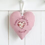 Personalised 16th Birthday Hanging Heart Gift For Girl, thumbnail 9 of 12