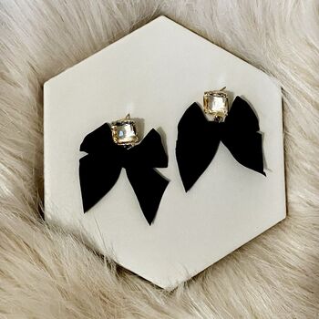 Oversize Bow Earrings, 3 of 6