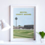 Contemporary County Cricket Ground Poster Gift, Framed Or Unframed, thumbnail 7 of 9