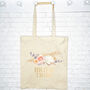 Bride Tribe Pampas Grass And Gold Hen Do Tote Bag, thumbnail 1 of 2