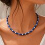 Milos Seed Bead Necklace, thumbnail 2 of 7