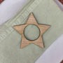 Wooden Star Napkin Rings, thumbnail 3 of 5