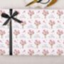 Three Sheets Of August Birth Month Birthday Wrapping Paper, thumbnail 1 of 2