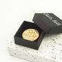 Personalised 60th Birthday Sixpence Heart Compact Mirror, thumbnail 12 of 12